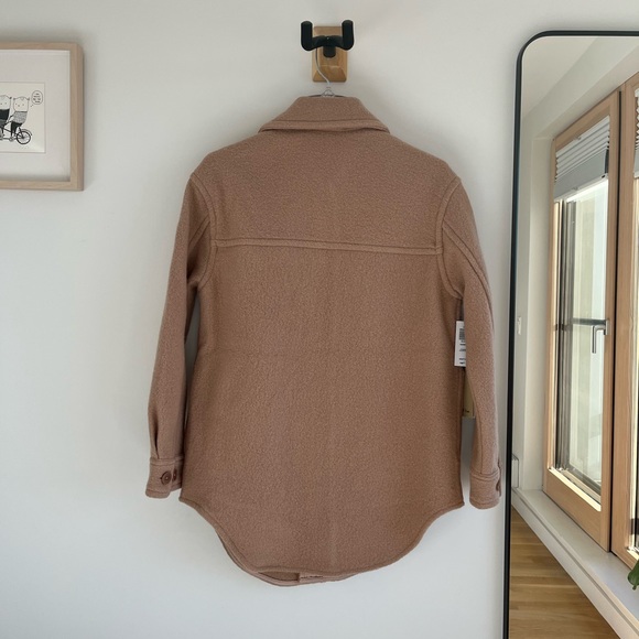 BNWT Aritzia Wilfred Free Ganna Shirt Jacket 2XS - Picture 8 of 12